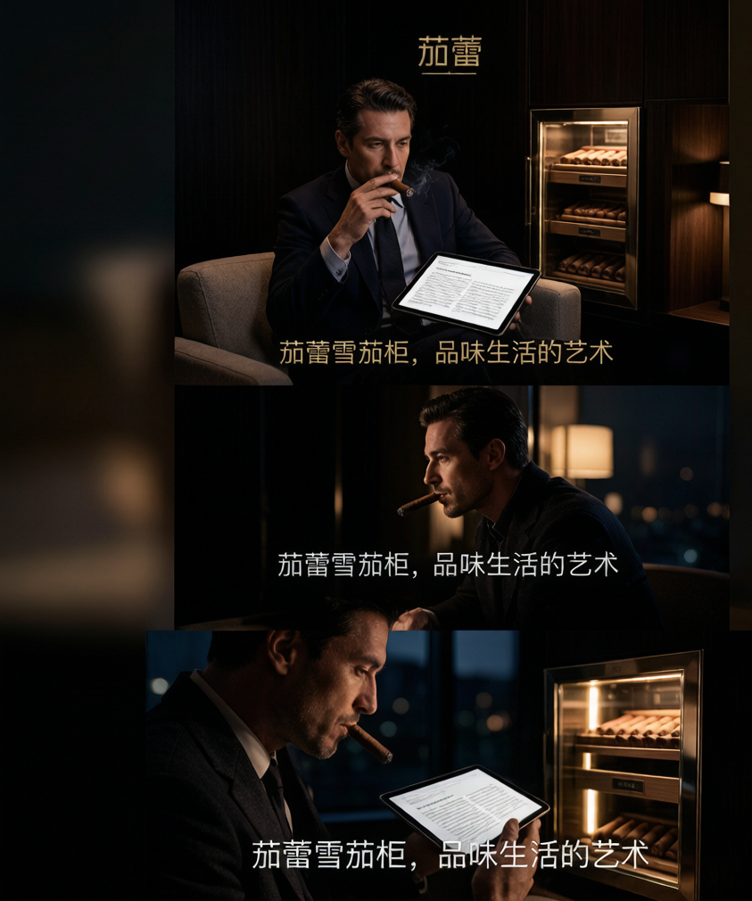 商界巨擘的私享之境——当雪茄柜成为空间艺术品